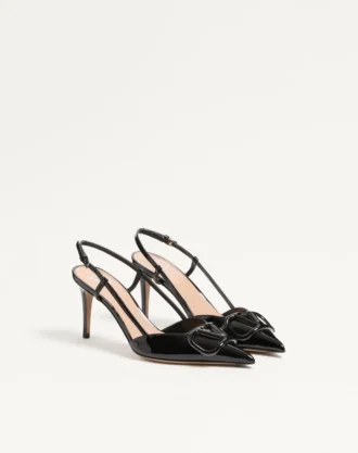 vlogo signature lackleder slingback pumps 80 mm 2 330x417 - VLogo Signature Lackleder-Slingback-Pumps 80 mm